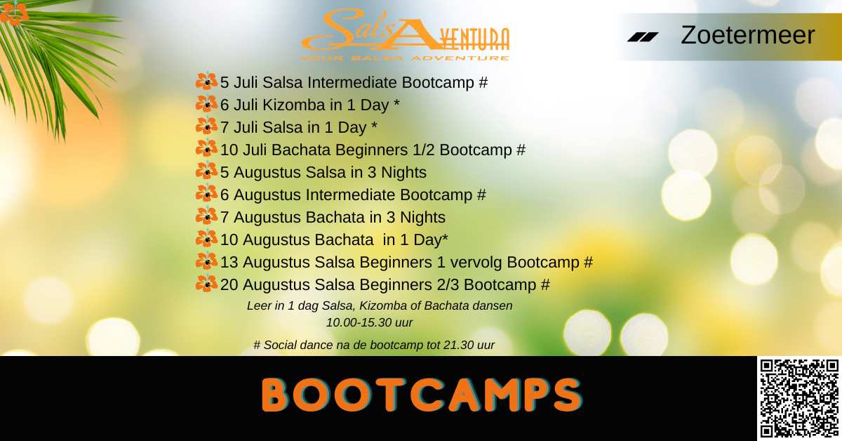 Salsa Bachata Bootcamps Zoetermeer