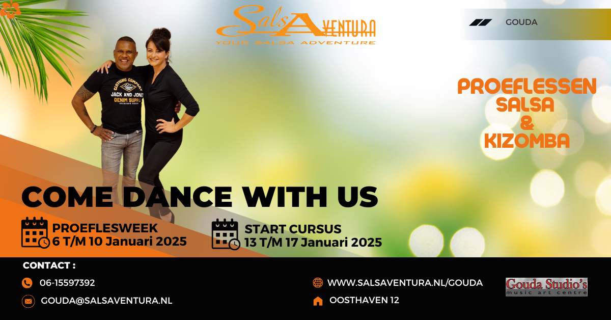 salsa bachata dansen gouda priveles workshops bedrijfsuitje teambuilding zaalhuur zaalverhuur